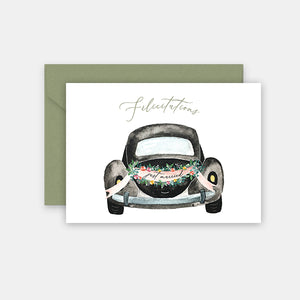 Congratulations Card - Just married