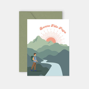 Father's Day Card - Mountain