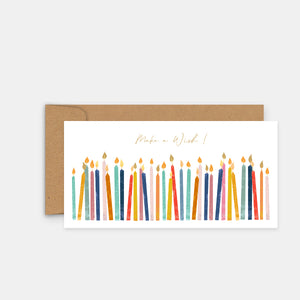 Birthday Card - Candles