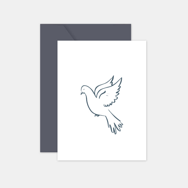 Condolence card - Colombes