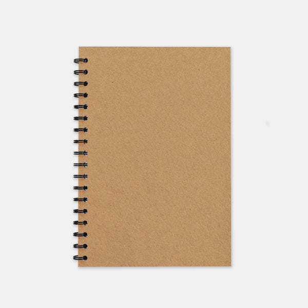 Carnet recycle kraft 148x210 pages lignées