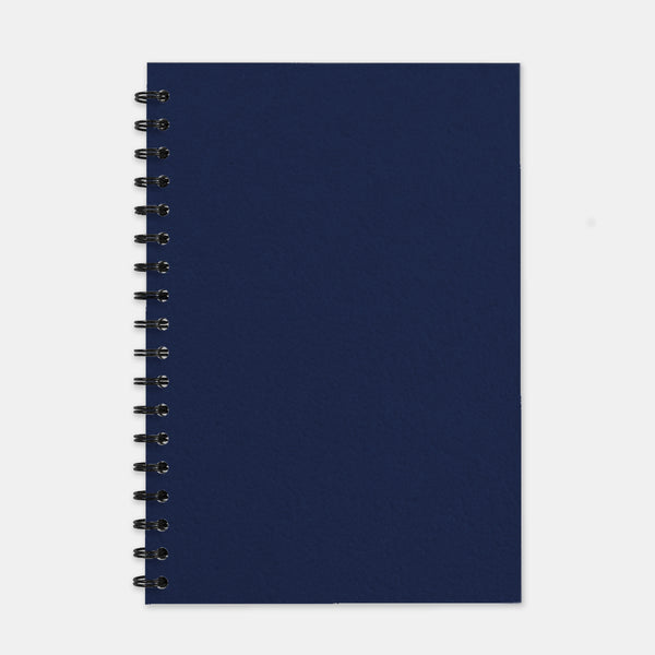 Cahier recycle marine 180x250 pages lignées