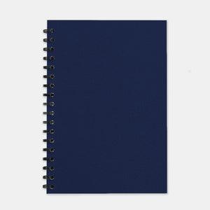 Cahier recycle marine 180x250 pages lignées