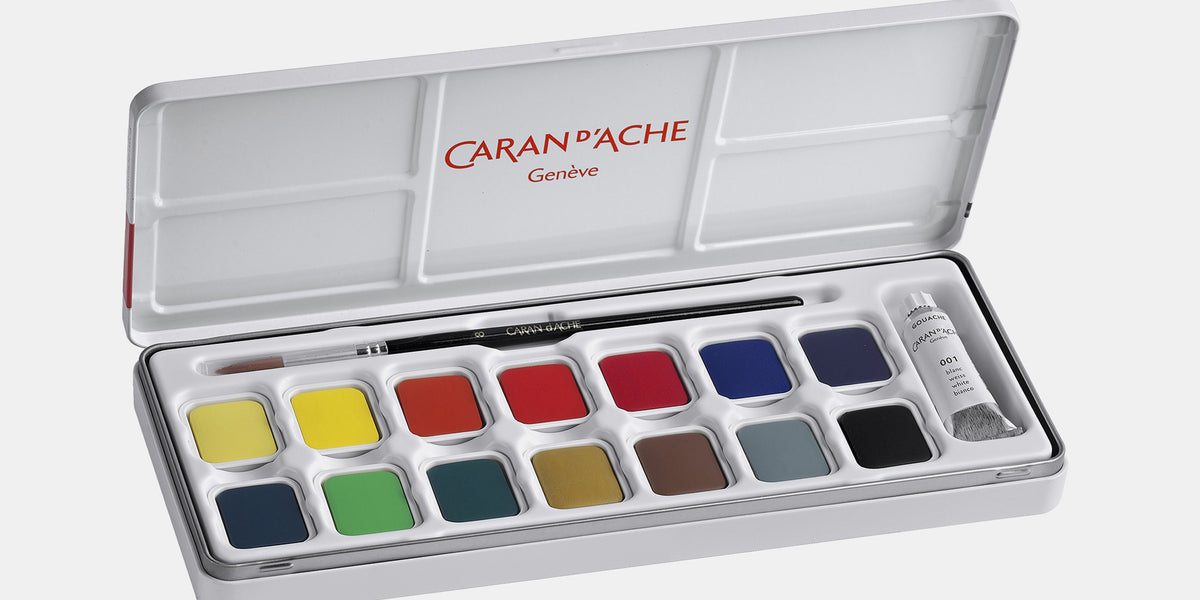 Coffret cadeau 60 crayons de couleur Supracolor Carand'Ache – L'Art du  Papier Paris