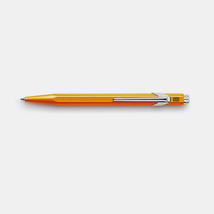 849 POPLINE fluorescent orange ballpoint pen