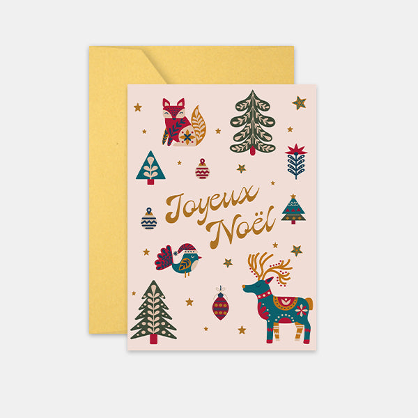 Frohe Weihnachtskarte