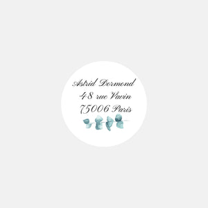 Stickers personnalisés correspondance eucalyptus - 48ex