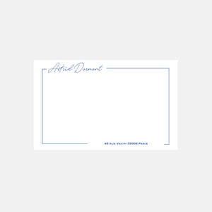 Small Classic Note Card Frame