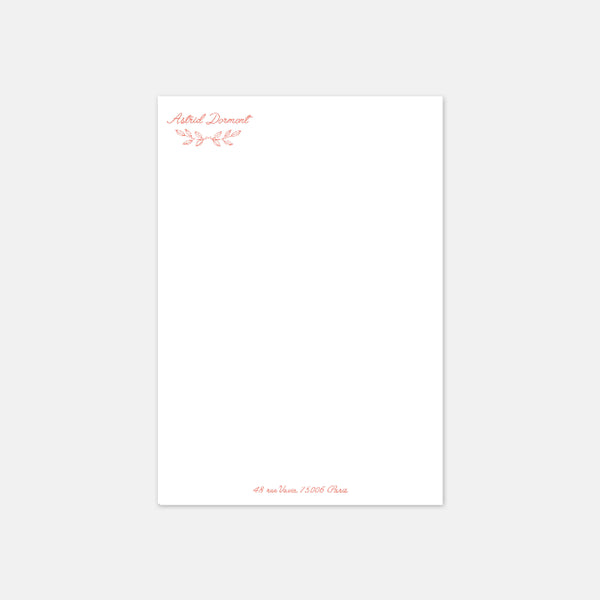 Writing paper - A5 Classic Country