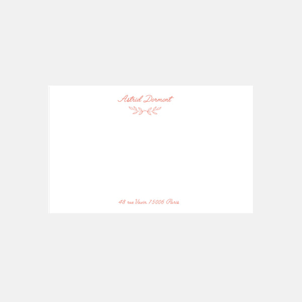 Small Classic Country correspondence card