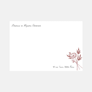 Poppy Correspondence Card