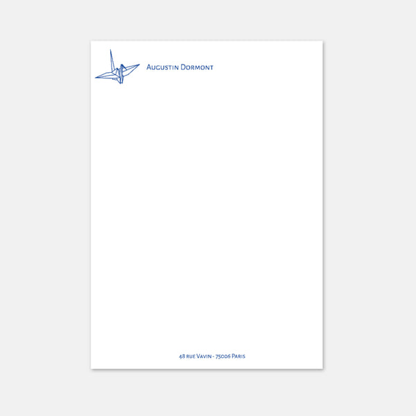 Papier à lettre - A4 Origami