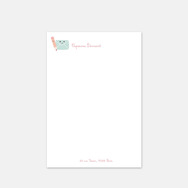 Papier à lettre - A5 Kawai