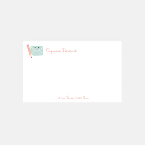 Small Kawai correspondence card