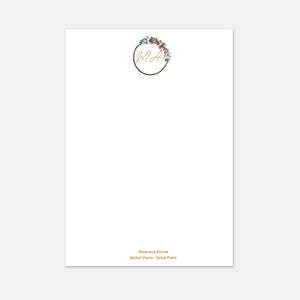 Papier à lettre - A4 Couronne Fleurie