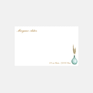 Small Pampas correspondence card