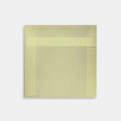 Envelope 160x160 mm ivory tracing
