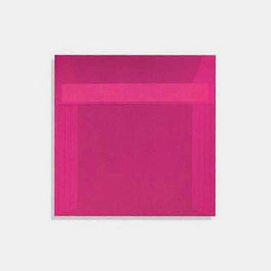 Envelope 160x160 mm hot pink tracing paper