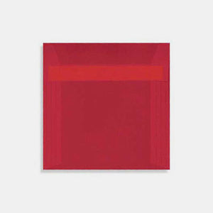 Envelope 160x160 mm red tracing