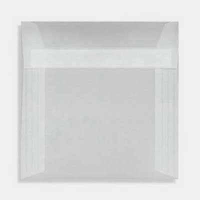 Enveloppe 220x220 mm calque extra blanc