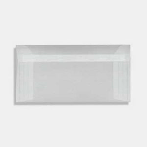 Enveloppe 110x220 mm calque extra blanc