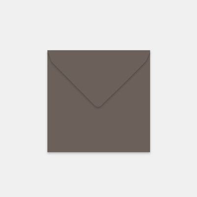 Enveloppe 140x140 mm velin taupe