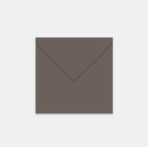 Enveloppe 140x140 mm velin taupe