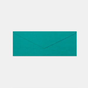 Envelope 72x205 mm peacock green vellum