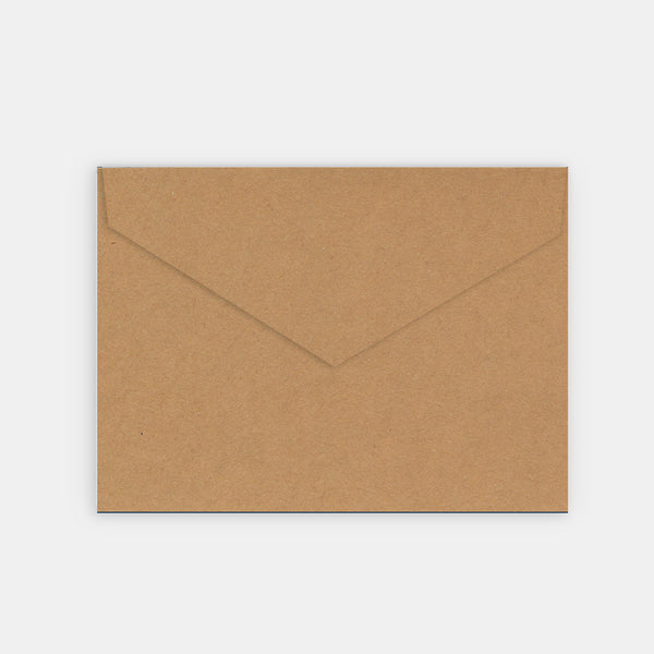 Umschlag 120x180 mm Kraftmaterial