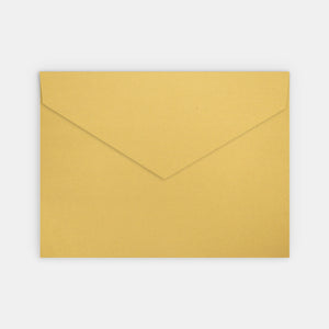 Umschlag 140x190 mm Metallic-Gold