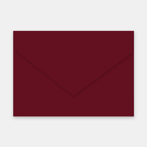 Envelope 229x324 mm burgundy vellum