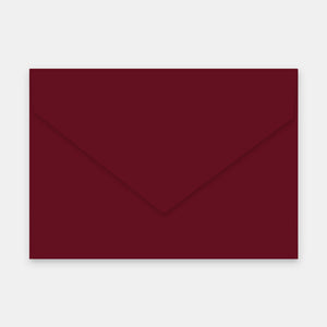 Envelope 229x324 mm burgundy vellum