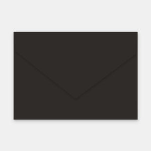 Envelope 229x324 mm black vellum