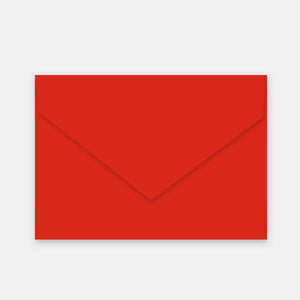 Umschlag 165x215 mm rotes Pergament