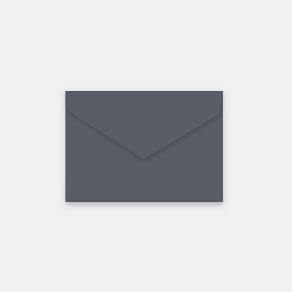 Enveloppe 90x140 mm velin gris