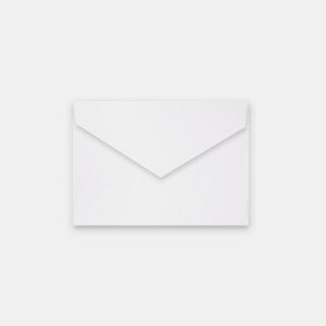 Pack of 25 envelopes 90x140 white laid