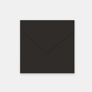 Envelope 155x155 mm black vellum