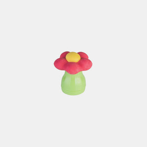 Bleistiftspitzer Radiergummi Rote Blume