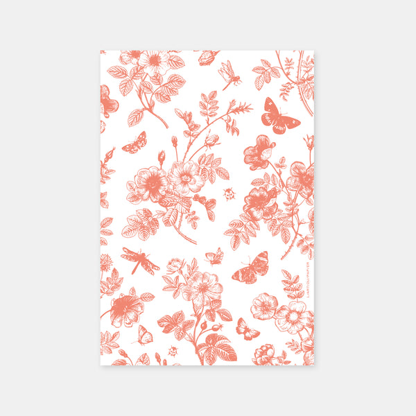 Faire-part de naissance toile de Jouy