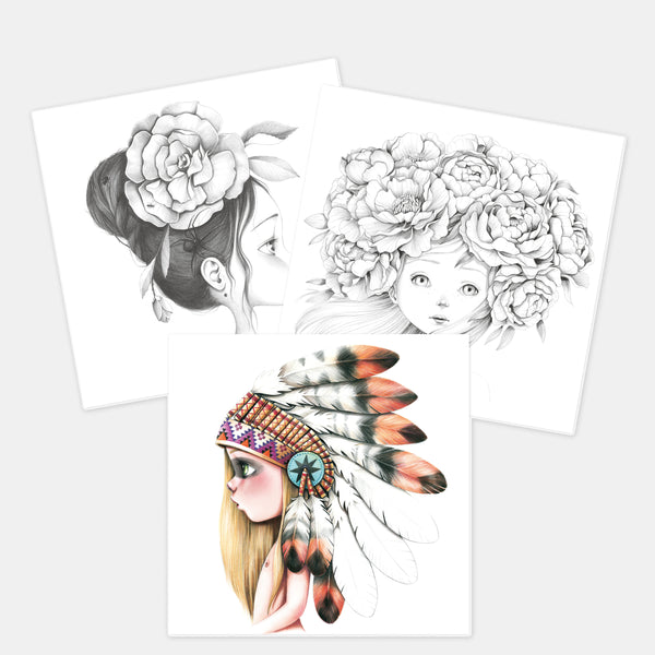 Carnet de coloriage Wild 2