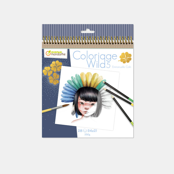 Wild 5 coloring book
