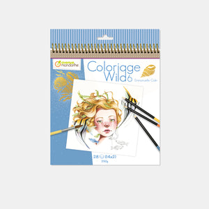 Wild 6 coloring book