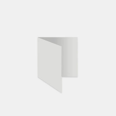 Pack of 25 pre-folded cards 145x290 white laid