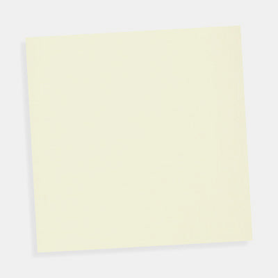 Pack of 25 cards 115x115 cream laid