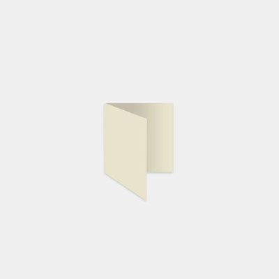 Pack of 25 pre-folded cards 115x230 cream laid