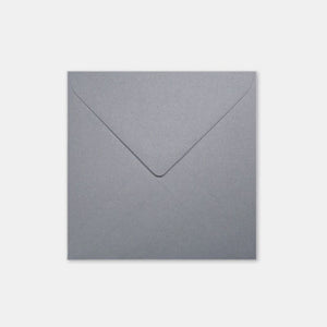 Pack of 25 envelopes 165x165 French laid mouse gray