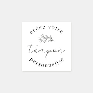 Mein personalisierter Stempel im quadratischen Format