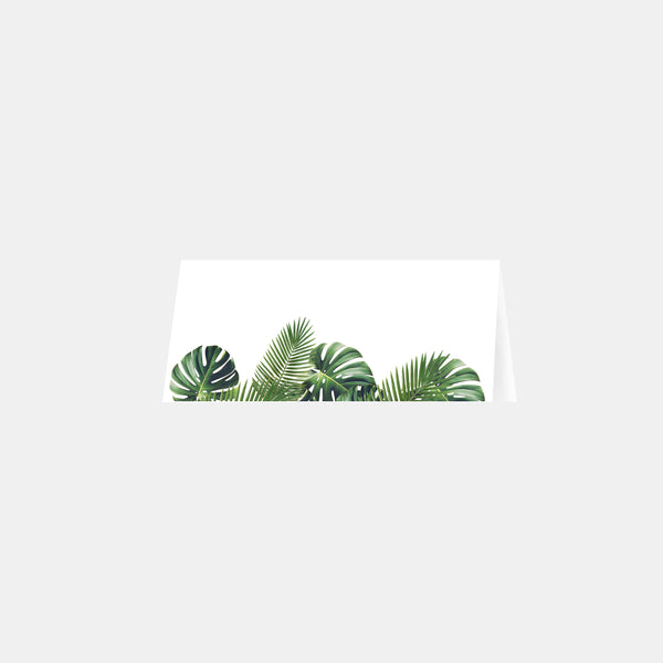 Tropical jungle place marker - 20ex