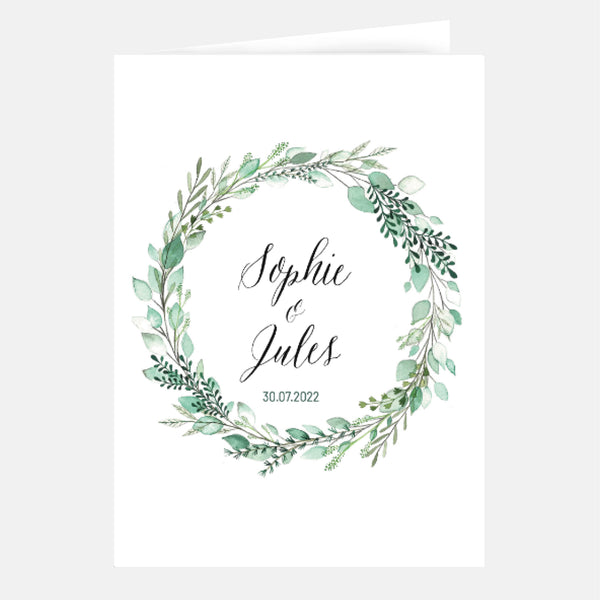 Faire-part de mariage Botanique Végétal