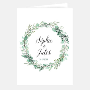 Faire-part de mariage Botanique Végétal